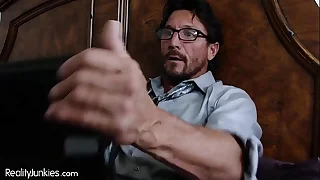 Sleety my Step-Daddy Jerking his Cock to Teen Porn!